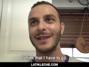 Preview 4 of LatinLeche - Cute Straight Latino Sucks Dick