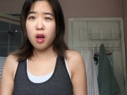 Preview 2 of Asian Girl Wets Her Shorts