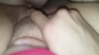 Big sister getting brothers big cock w/ accidental creampie