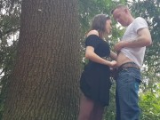 Preview 6 of public outdoor blowjob