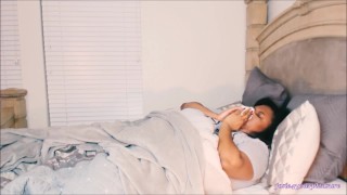 BBW Sick In Bed Blowing Nose HD trailer