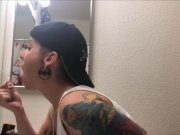 Preview 2 of Punk Step sister caught you jerking off