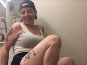 Preview 4 of Punk Step sister caught you jerking off