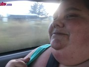 Preview 4 of Fan Request-Teasing Flashing in Car
