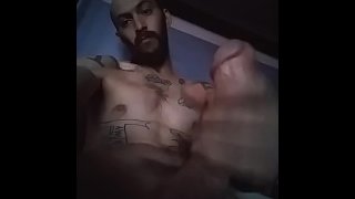 Stroking My Huge Cock Until I Cum