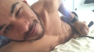 Waking up with big hard dick