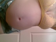 Preview 6 of Young Sexy Mom Shows off Pregnant Body
