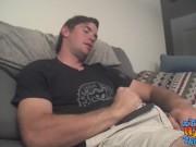 Preview 2 of Straight dude works on that cock and makes it cum