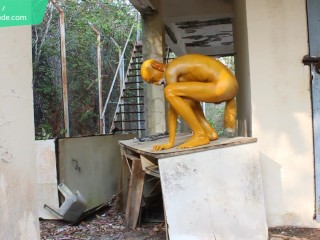 320px x 240px - I'm a Yellow Doll / 19 Years Old Teen Boy Extreme Bodypaint / Body Paint |  free xxx mobile videos - 16honeys.com