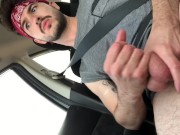 Preview 3 of Joy Ride - Car Jerk & Cum