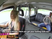 Preview 3 of Female Fake Taxi Hot blonde breaks passengers cock during rough fucking