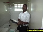 Preview 1 of Property POV - Justin Bold – Slutty Black Contractor