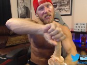 Preview 2 of LIVE Muscle Jock Jerk Off Instruction on Chaturbate Twitter @jarednation69