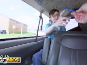 Preview 1 of BANGBROS - Baily Brooke On The Bang Bus, Fucks My Dorky Cousin