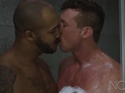 Preview 1 of NoirMale Rough Interracial Sex With Sexy Muscle Hunk Big Dick Boys
