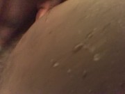 Preview 2 of Plays with pussy in the bathtub