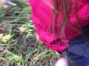 Preview 4 of 18 Year Old Public Forest Quickie