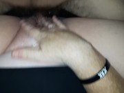 Preview 6 of Sister Inlaw Fucks And Swaps Between Dick And Dildo Covered In Cum Lube!