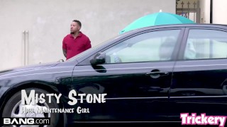 Trickery - Ebony babe Misty Stone gets fucked by a BBC
