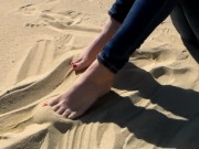 Preview 1 of Foot Play in the Sand