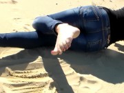Preview 5 of Foot Play in the Sand