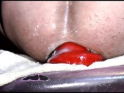 Preview 4 of GIANT ANAL PLUG FULLY INSERTED 20M