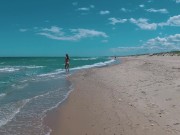 Preview 2 of I'm nude on Lago Saler beach in Valencia