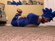 Preview 6 of Sonic Cosplayer in Bondage