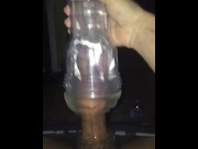 Preview 3 of Jerking off and then using fleshlight till I cum