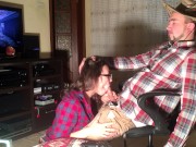 Preview 6 of Home amateur video blowjob RDR2 cosplay