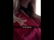 Preview 6 of MILF fucks stepsons best friend live on Snapchat