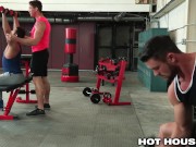 Preview 1 of HotHouse Ryan Rose Cumshot For 2 Of His Boys At The Gym