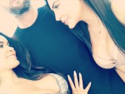 Preview 1 of Lela Star and Daisy Marie Share Her Fiancé's Cock!