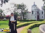 Preview 1 of BANGBROS - Blasphemous Ex Catholic Nun Yudi Pineda Commits Unholy Act!