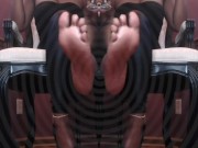 Preview 6 of Home Under Black FemDom Mistress Hypnotic Feet - Trance Mesmerize