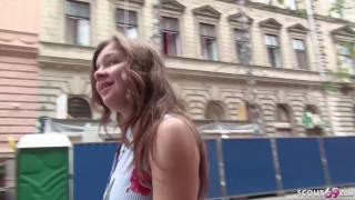 Russian Girl Gets Huge Cock up her Ass!