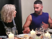 Preview 1 of Men.com - Matthew Parker and Teddy Torres - The Dinner Party Part 2 - Drill