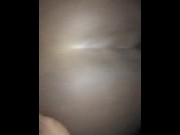 Preview 4 of Big booty hoodrat gets fucked (Asked for lotion)