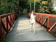 Preview 3 of Nude walk in the park