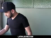 Preview 6 of LatinLeche - Scruffy Stud Joins a Gay-For-Pay Porno