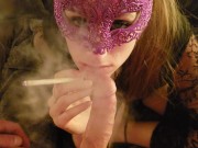 Preview 4 of smoking and fucking , hot teen smoke and fuck