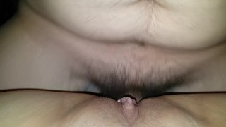 Creamy teen pussy fucked