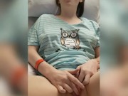 Preview 4 of Tight teen masturbating to orgasm