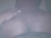 Preview 1 of Big Bouncy African Ass Fucked in Shower