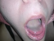 Preview 2 of Femboy swallowed my load of cum