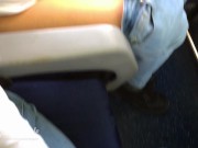 Preview 2 of Amateur Couple Fucking on a Train with Facial - MySweetApple