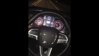 sucks Mexican cock in Dodge Charger SXT
