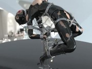 Preview 1 of Catwoman latex suit with tight metal bondage [3DViewer Promo]