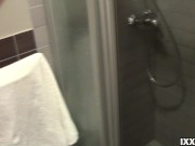 Preview 4 of Amateur Blowjob and Sex in the Toilet