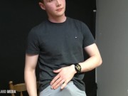 Preview 3 of Cute ginger boy: soft moans, hard cock